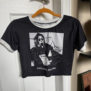 Scream Crop Top